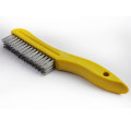 Easy to Hold plastic handle  Steel Wire  Brush for Polishing Cleaning  Rust and Heavy Dirt